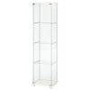 IKEA – Detolf Glass-Door Cabinet, White, 16 3/4×64 1/8
