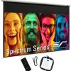 Elite Screens 150 Spectrum Electric Motorized Projector Screen Diag 16:9, 4K/8K Ready Drop Down