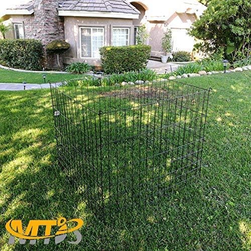 MTB Garden Wire Compost Bin 30x30x24 inches, Green, Garden Bed Fencing - Image 7