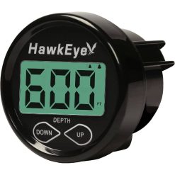 Alternative view of Hawkeye DT1B Softglow LCD Boat Mount Depth Sounder – Black/White