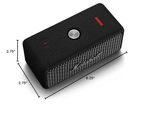 Marshall Emberton II Portable Bluetooth Speaker, Black & Brass - Image 12